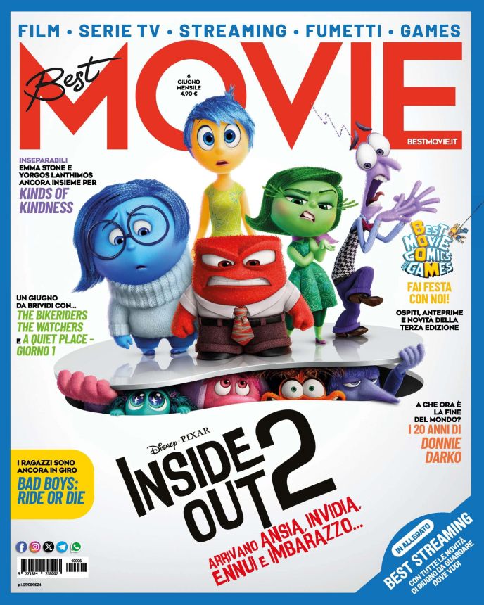BEST MOVIE magazine cover  June 2024