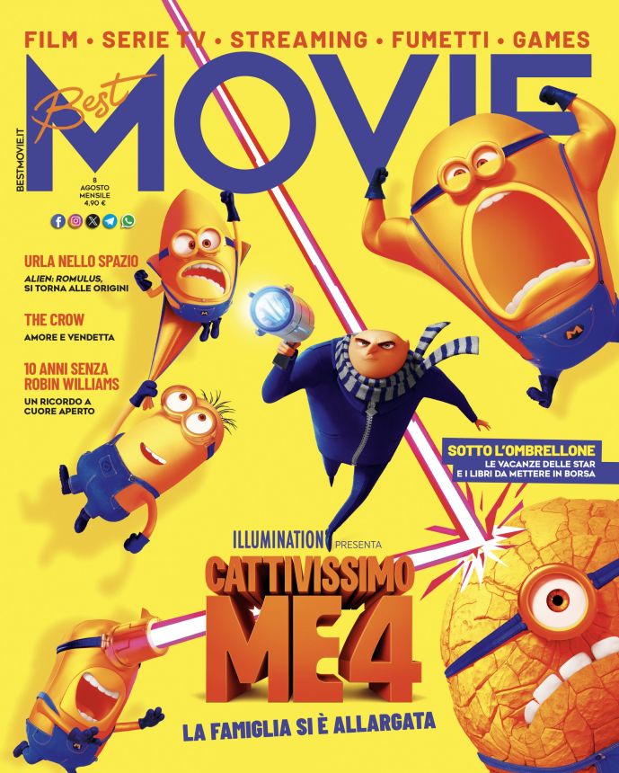BEST MOVIE magazine cover  August 2024