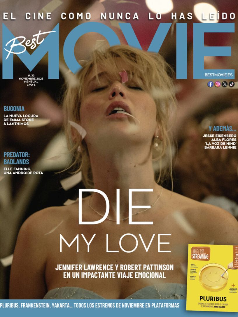 BEST MOVIE SPAIN magazine side cover Issue 33  November 2025