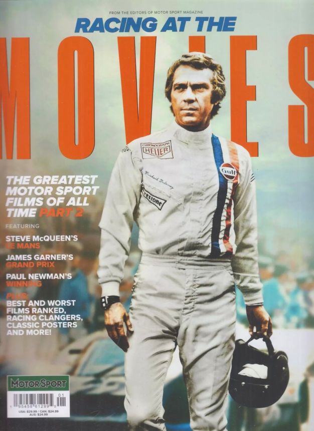 BEST OF RACING AT THE MOVIES magazine side cover   2022