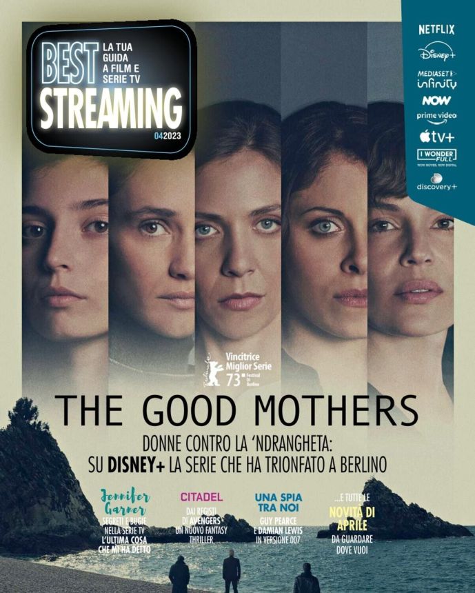 BEST STREAMING magazine side cover  April 2023