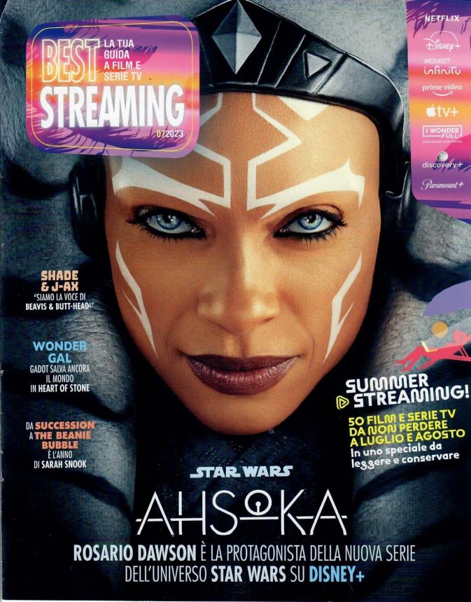 BEST STREAMING magazine side cover  July 2023