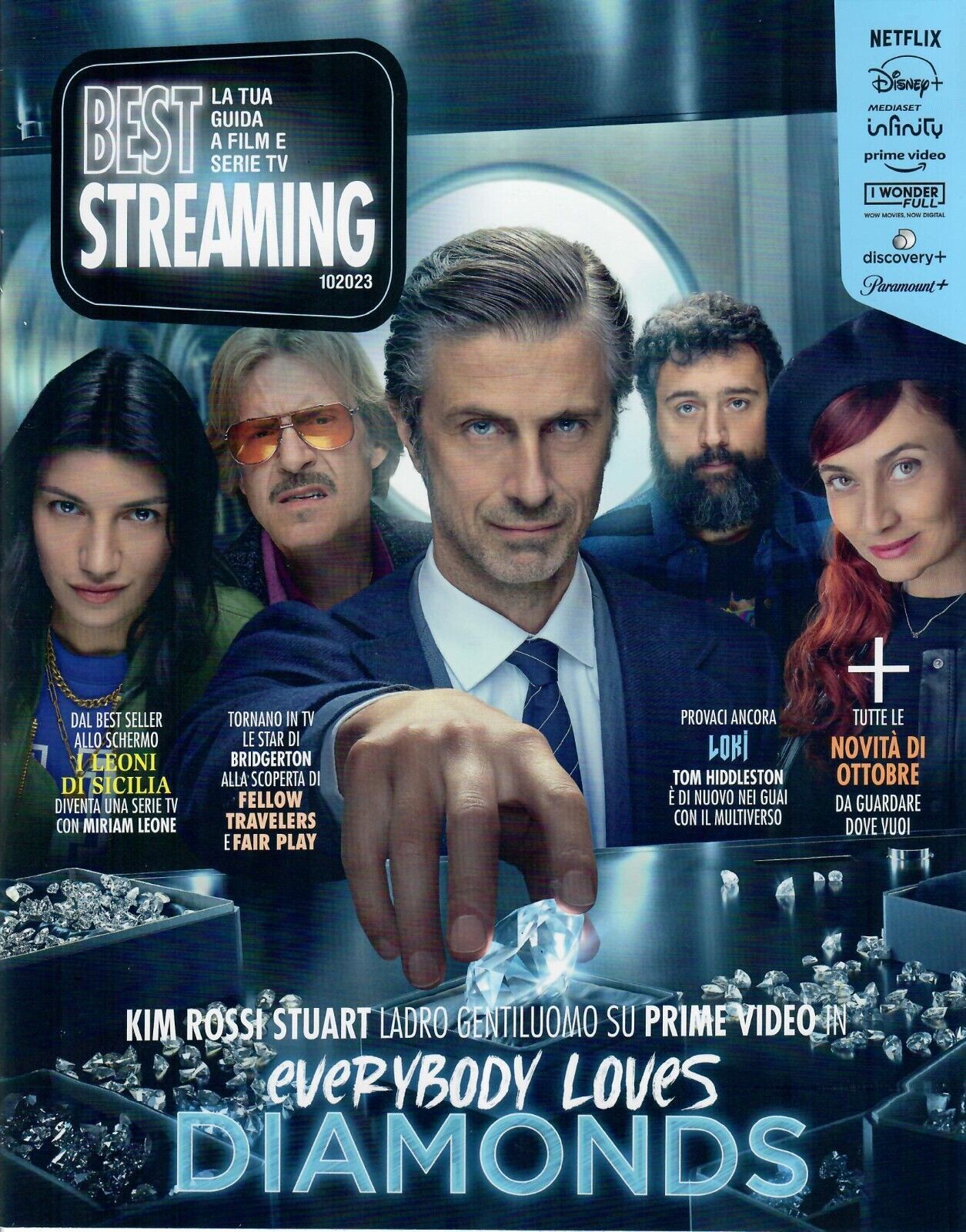 BEST STREAMING magazine side cover  October 2023