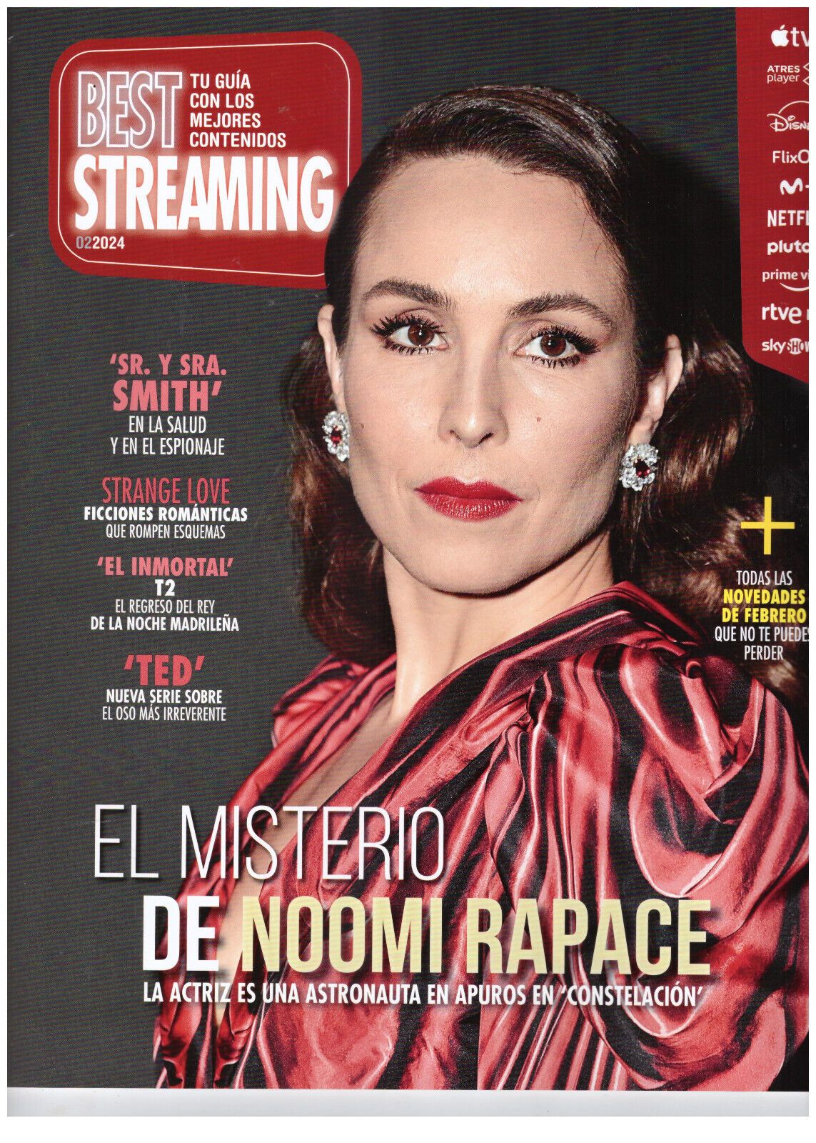BEST STREAMING magazine side cover  February 2024