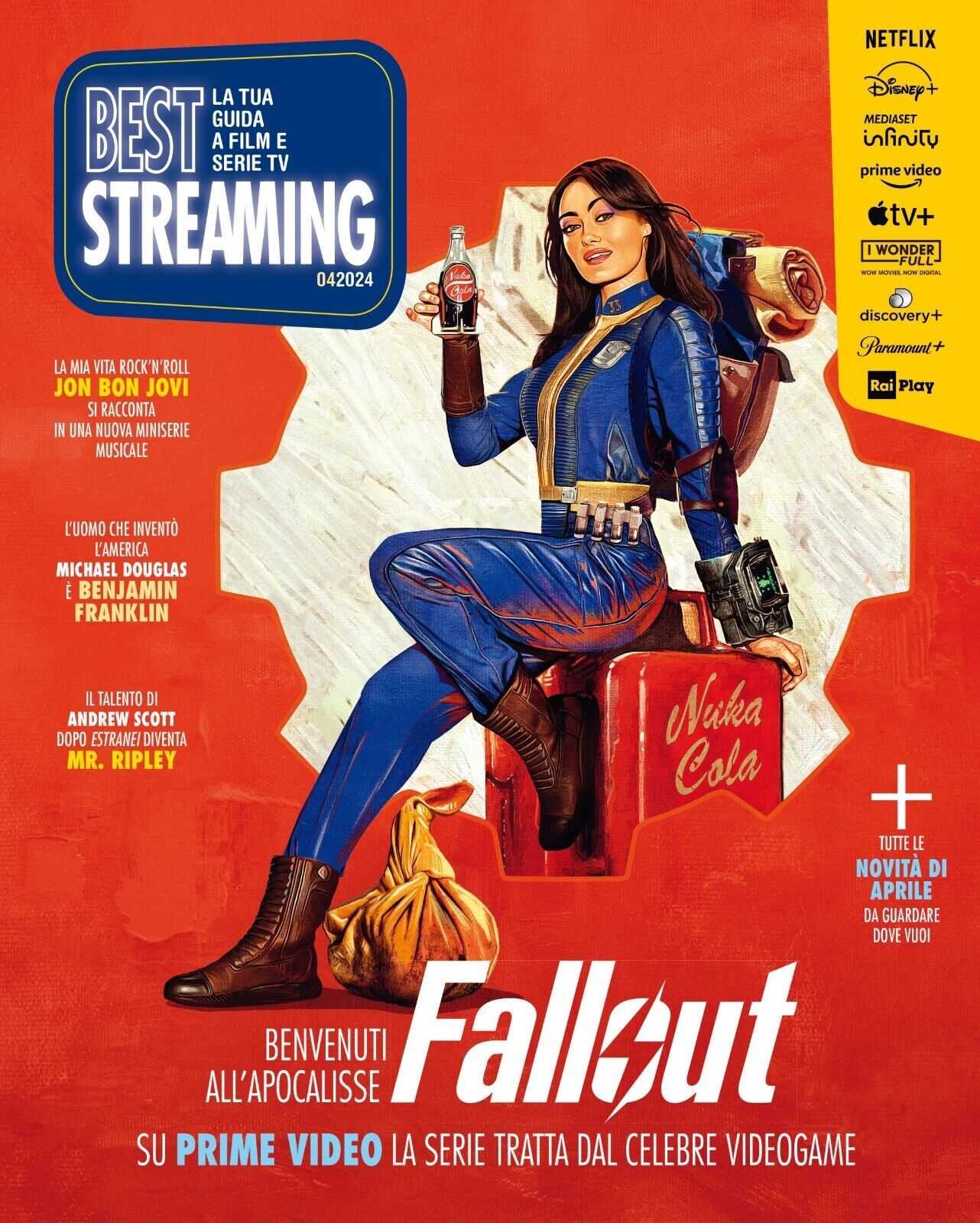 BEST STREAMING magazine side cover  April 2024