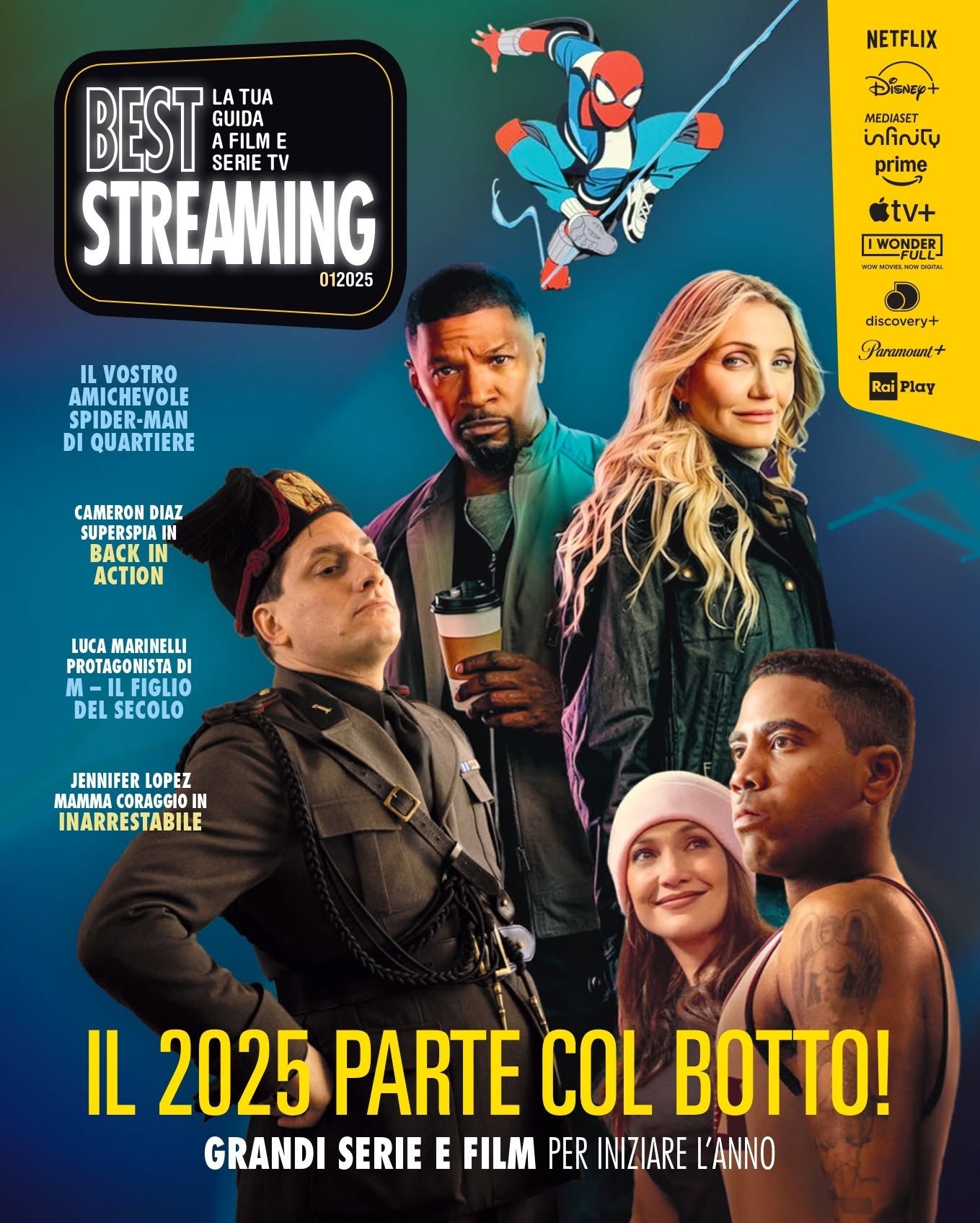BEST STREAMING magazine cover  January 2025