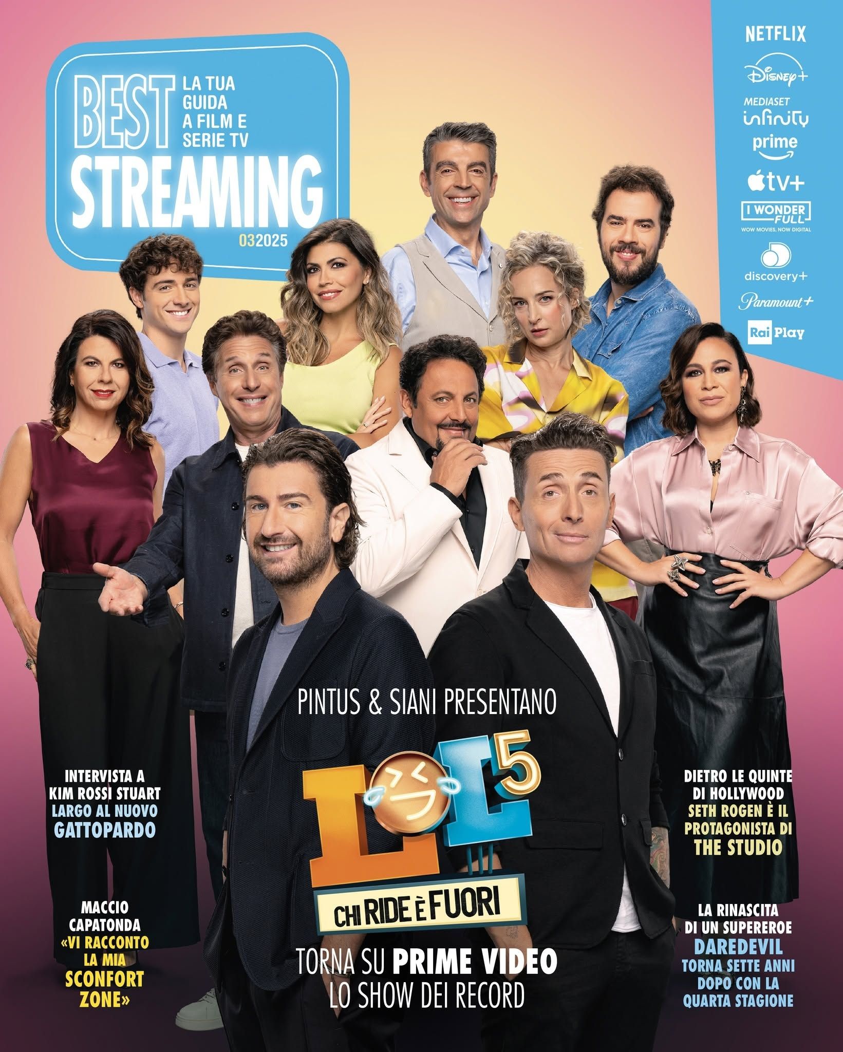 BEST STREAMING magazine cover  March 2025