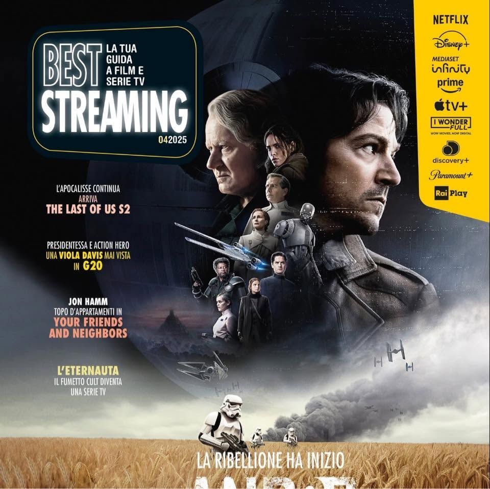 BEST STREAMING magazine cover  April 2025