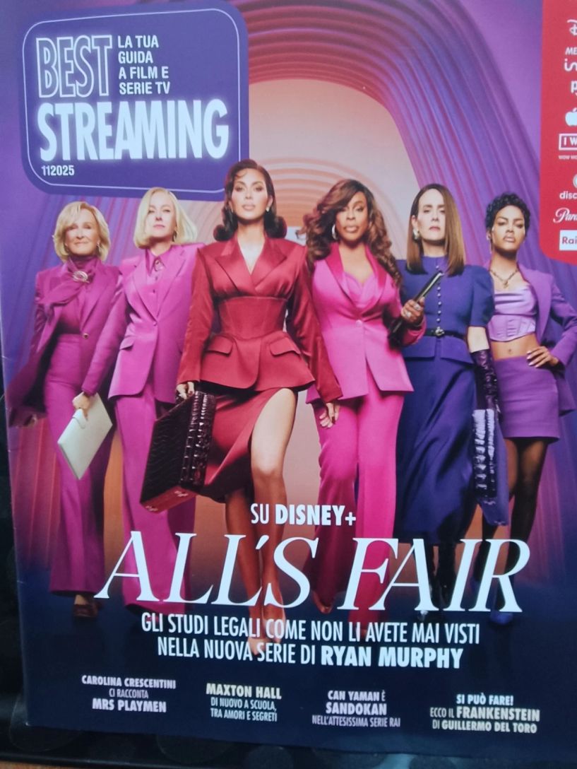 BEST STREAMING magazine cover  November 2025