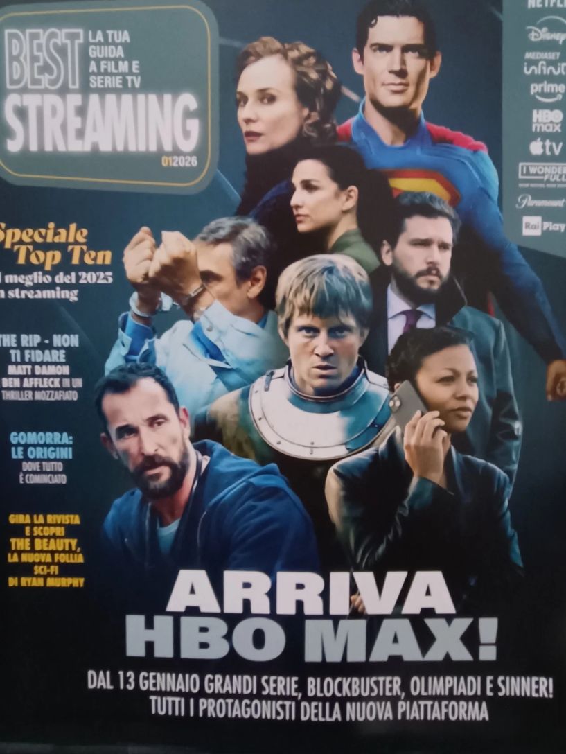 BEST STREAMING magazine cover  January 2026