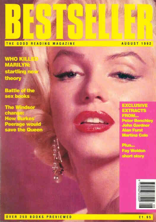 BESTSELLER magazine side cover  August 1992