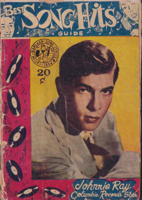 BEST SONG HITS GUIDE magazine side cover  October 1953