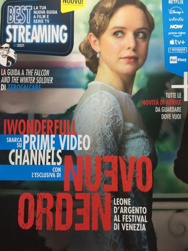 BEST STREAMING magazine side cover  April 2021