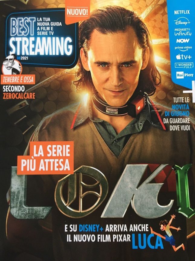 BEST STREAMING magazine side cover  June 2021