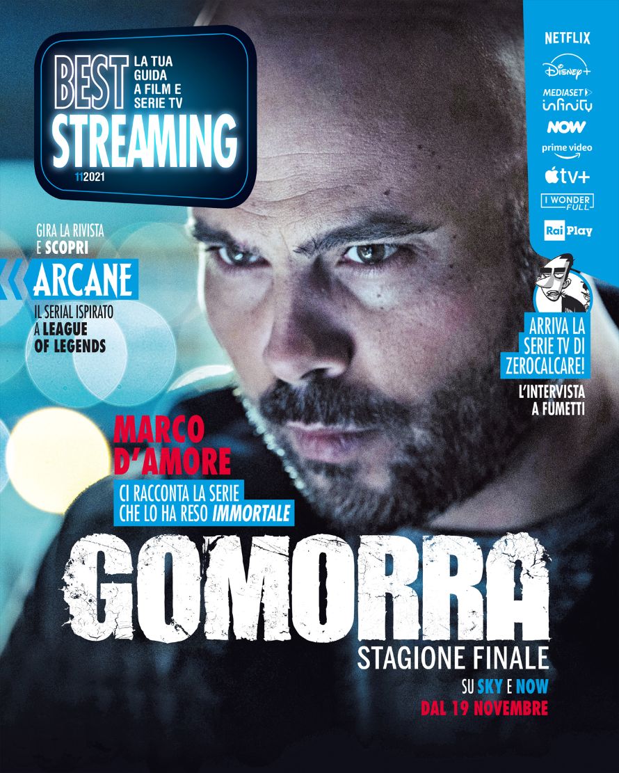 BEST STREAMING magazine side cover  November 2021
