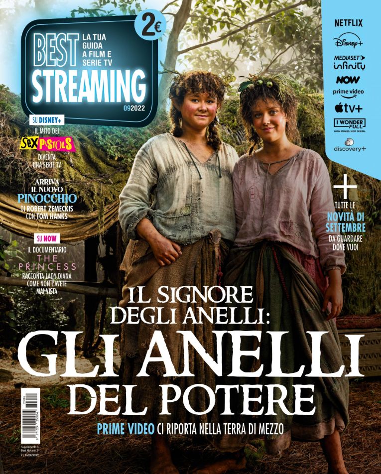 BEST STREAMING magazine side cover  September 2022