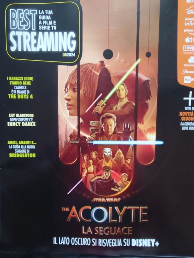 BEST STREAMING magazine side cover  June 2024