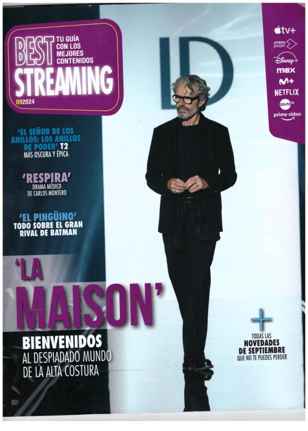 BEST STREAMING magazine side cover  September 2024
