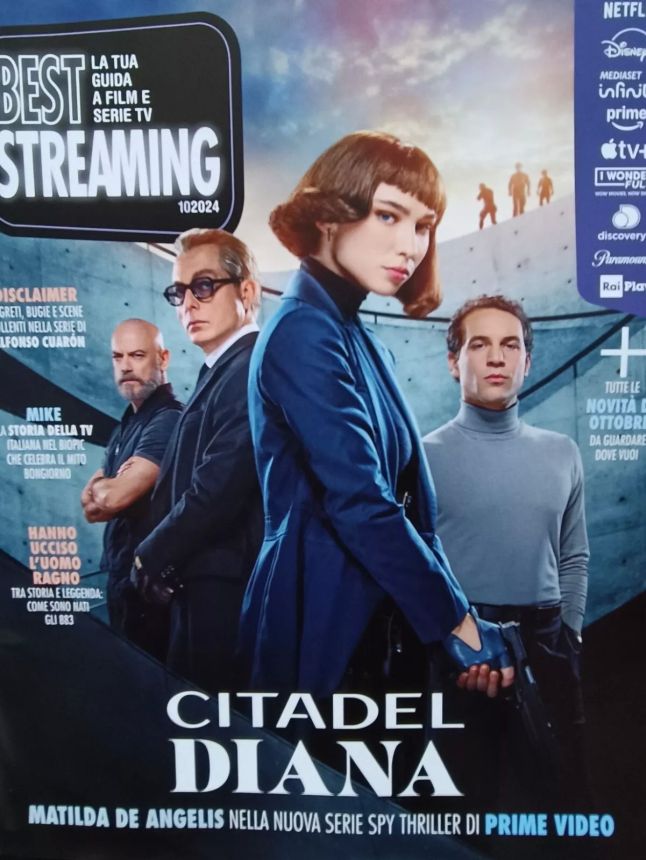 BEST STREAMING magazine side cover  October 2024