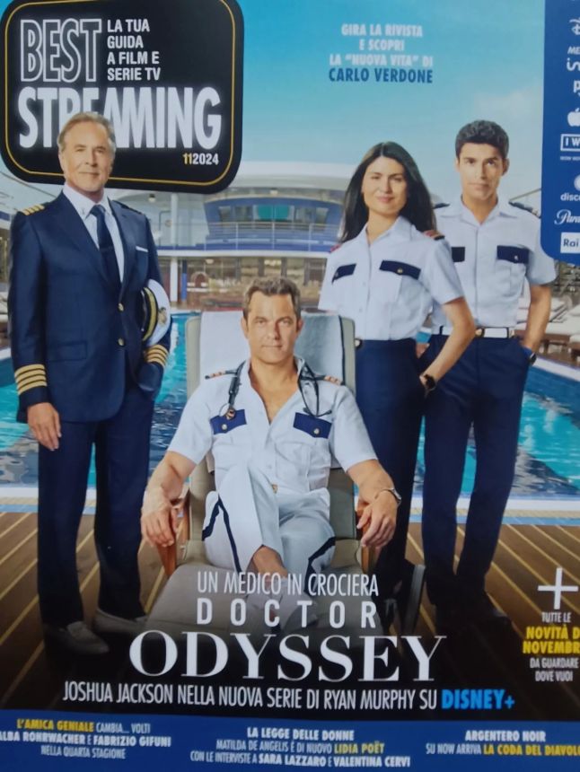 BEST STREAMING magazine side cover  November 2024