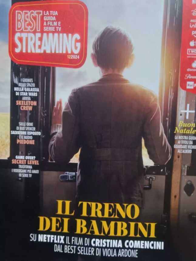 BEST STREAMING magazine side cover  December 2024