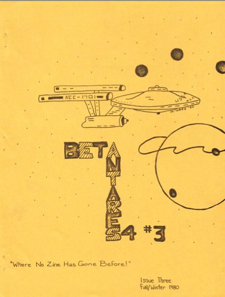 BETA ANTARES FOUR magazine side cover Issue 3 Fall 1980