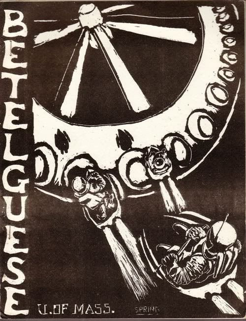 BETELGEUSE magazine side cover Issue 9  1972
