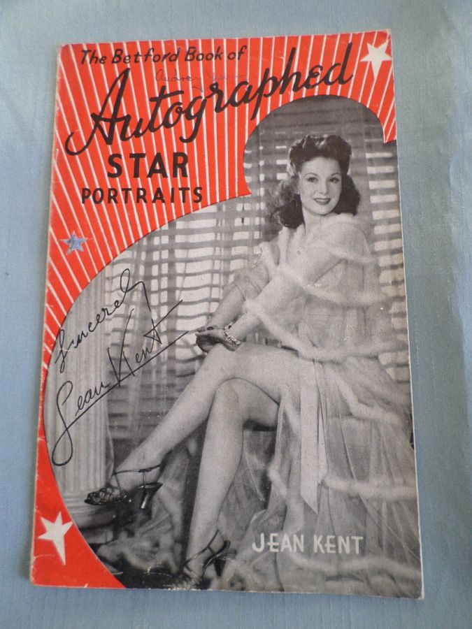 AUTOGRAPHED STAR PORTRAITS magazine side cover   