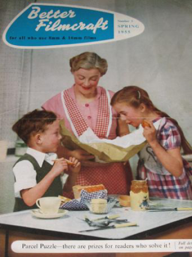 BETTER FILMCRAFT magazine side cover Spring 1955