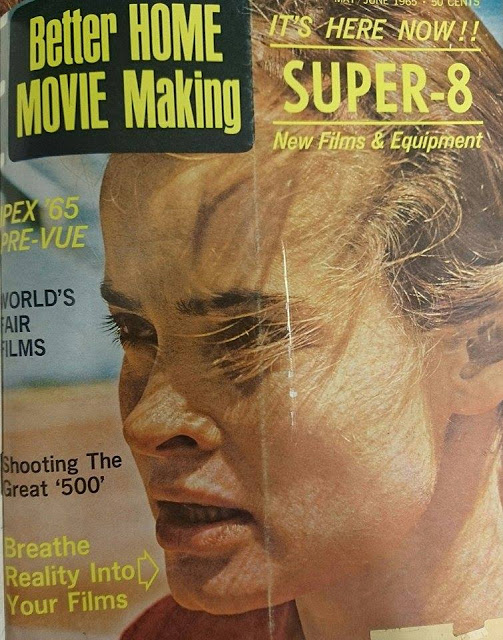 BETTER HOME MOVIE MAKING magazine side cover  May/June 1965