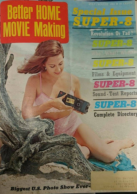 BETTER HOME MOVIE MAKING magazine side cover  July/August 1965