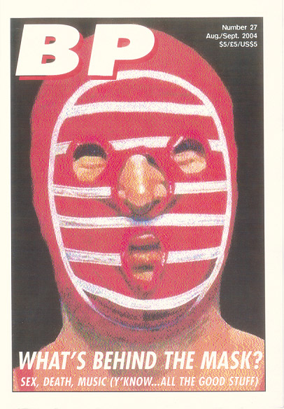 BETTY PAGINATED magazine side cover Issue 27 August/September 2004