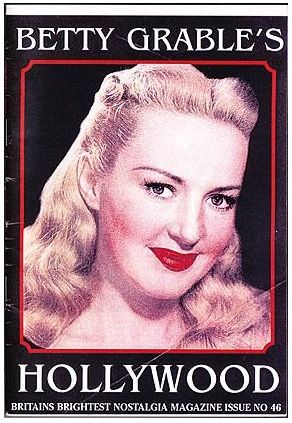 BETTY GRABLES HOLLYWOOD magazine side cover Issue 46 Spring 2000