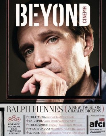 BEYOND CINEMA magazine side cover Issue 5 November 2013