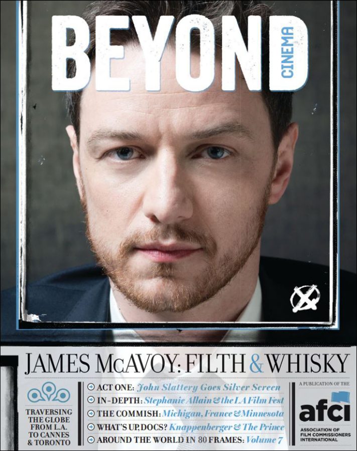 BEYOND CINEMA magazine side cover Issue 7 Summer 2014