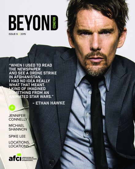 BEYOND CINEMA magazine side cover Issue 9 Spring 2015