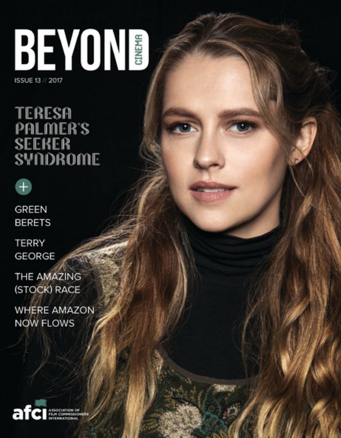 BEYOND CINEMA magazine side cover Issue 13 Spring/Summer 2017
