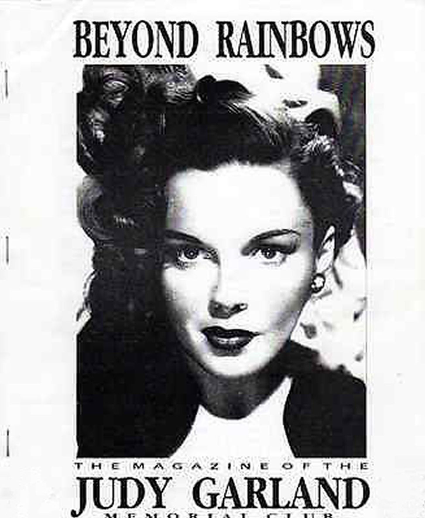 BEYOND RAINBOWS magazine side cover Issue 12  January 1994