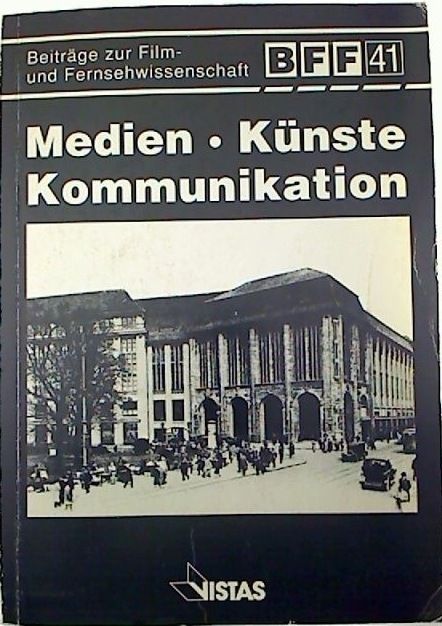 BEITRAGE ZUR FILM UND FERNSEHWISSENSCHAFT magazine side cover Issue 41  1992