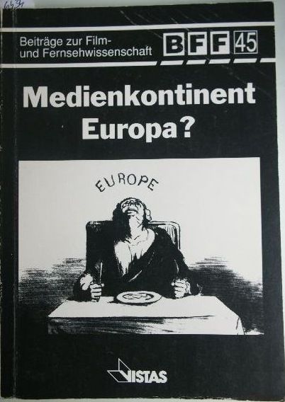 BEITRAGE ZUR FILM UND FERNSEHWISSENSCHAFT magazine side cover Issue 45  1993