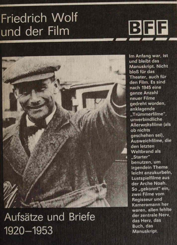 BEITRAGE ZUR FILM UND FERNSEHWISSENSCHAFT magazine side cover Issue 33   1988