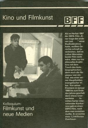 BEITRAGE ZUR FILM UND FERNSEHWISSENSCHAFT magazine side cover Issue 35   1989