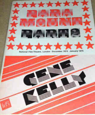 BFI SOUTHBANK GUIDE magazine side cover December 1974