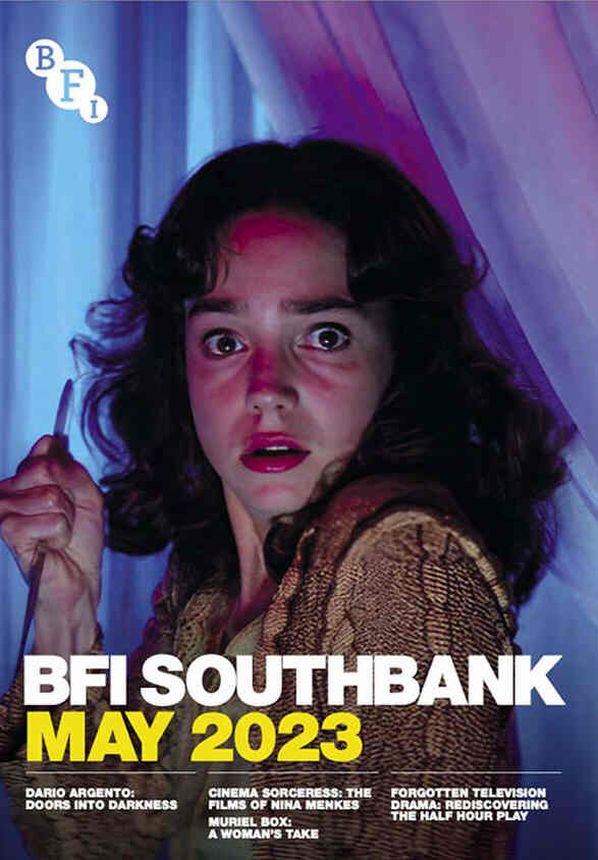 BFI SOUTHBANK GUIDE magazine side cover  May 2023