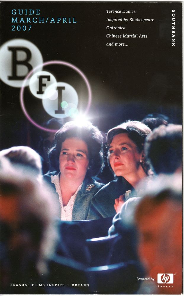 BFI SOUTHBANK GUIDE magazine side cover March/April 2007