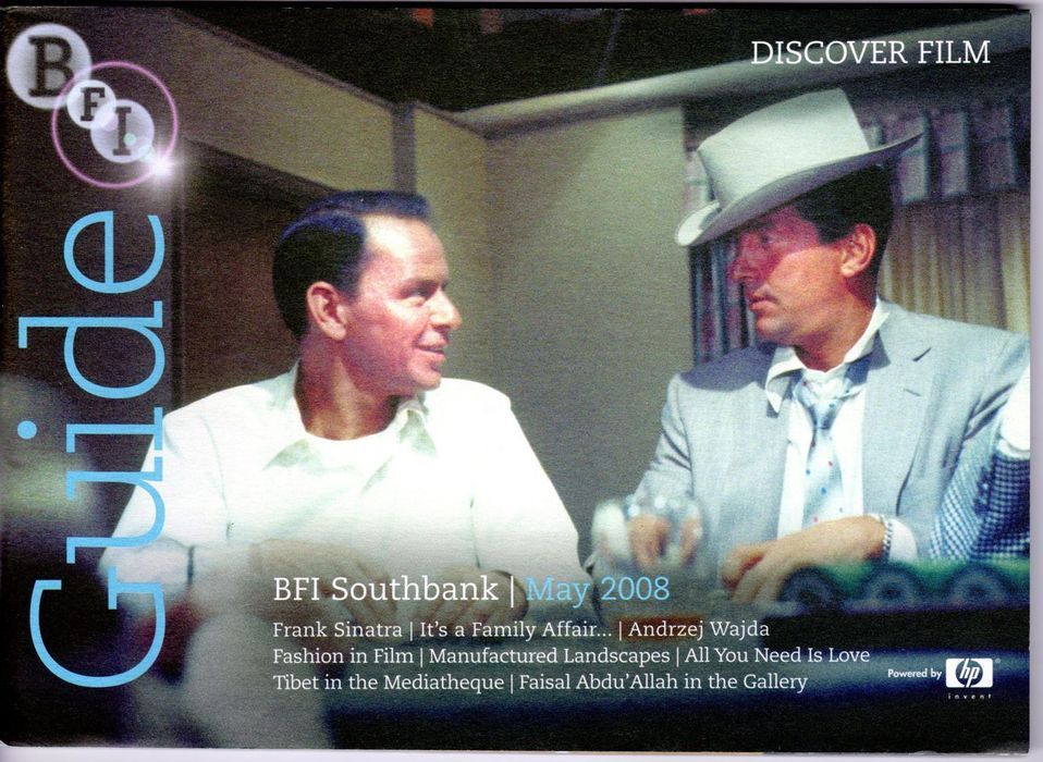 BFI SOUTHBANK GUIDE magazine side cover May 2008