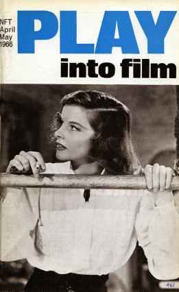 BFI SOUTHBANK GUIDE magazine side cover April/May 1966