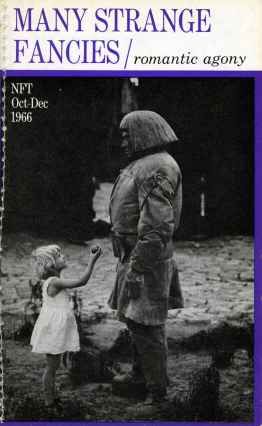BFI SOUTHBANK GUIDE magazine side cover October-December 1966