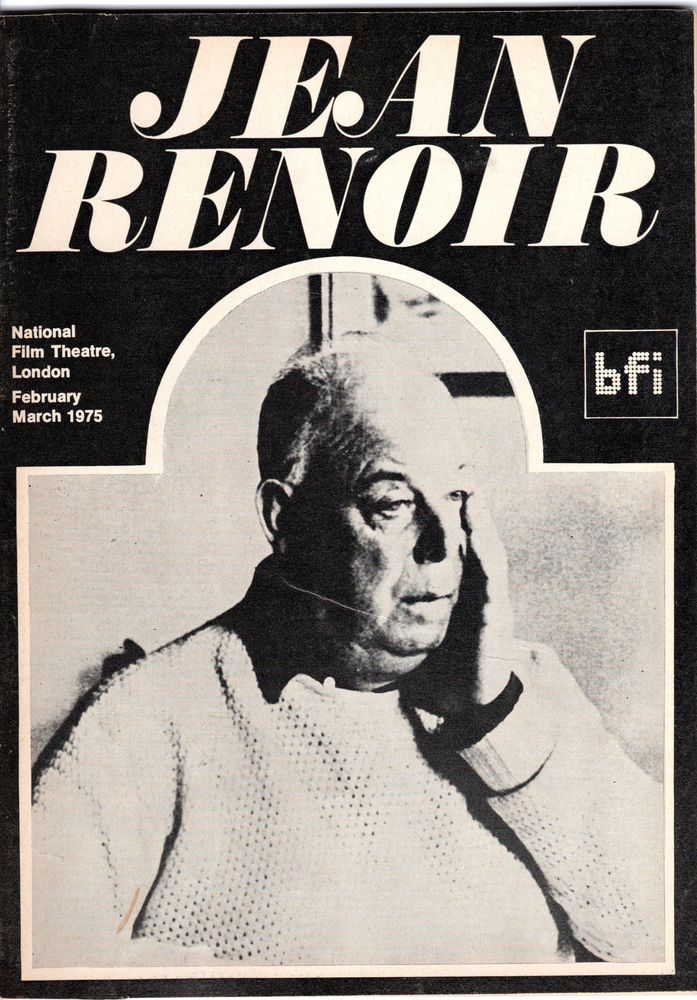 BFI SOUTHBANK GUIDE magazine side cover February/March 1975