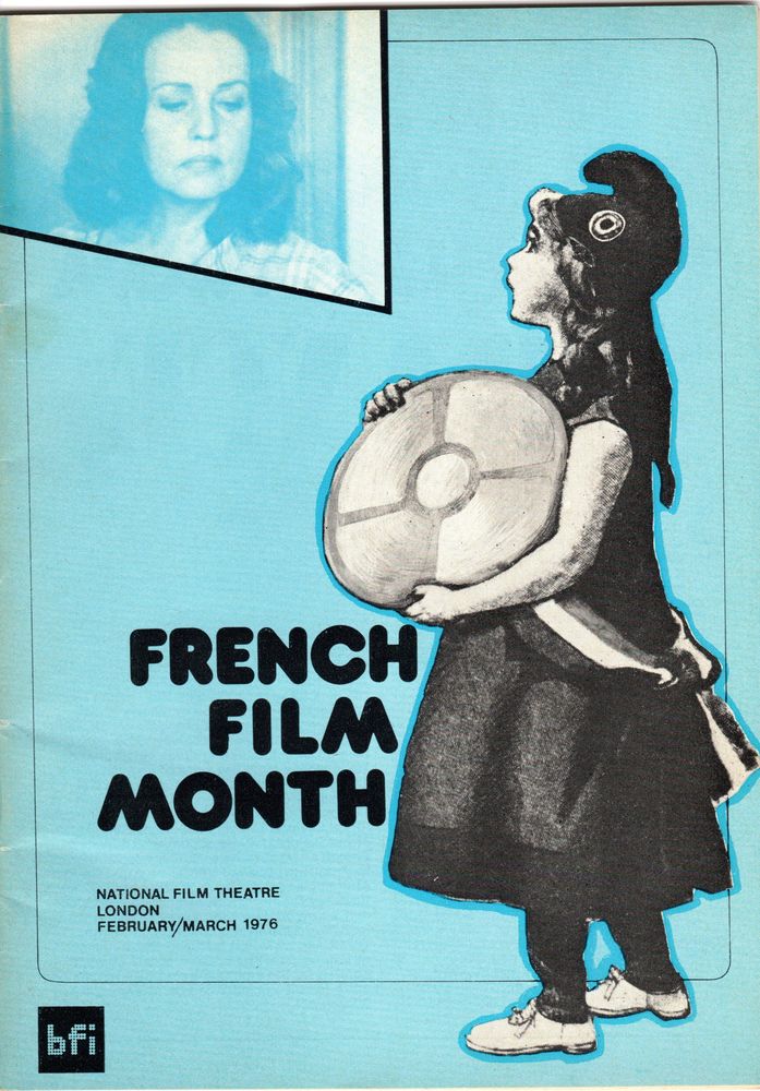 BFI SOUTHBANK GUIDE magazine side cover February/March 1976